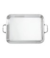 "Contour" rectangular tray with handles