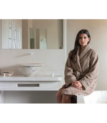 Long double loop bath robe