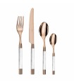 "County gold" cutlery set