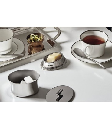 "Bamboo" Butter cup with cover