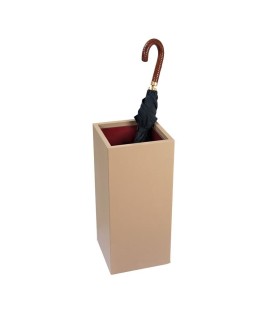 Square umbrella stand with methacrylate