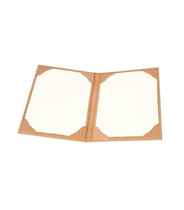 Leather menu folder
