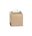 Square tissue box with stitching