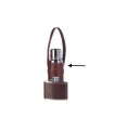 Thermo leather bottle
