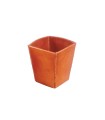 Waste paper leather basket