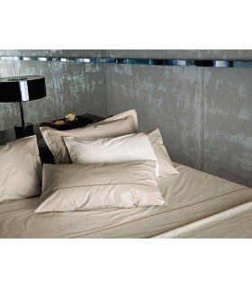 Cross piping bed set