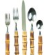 Natural Bamboo 5pc Place Setting
