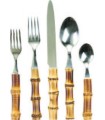 Natural Bamboo 5pc Place Setting