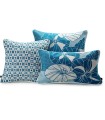 Pochoir Lagon Cushion Cover