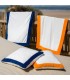 Portofino beach towel & cushion by Abyss