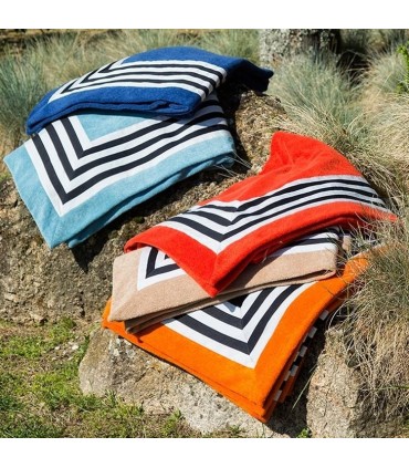 Cannes beach towel by Abyss