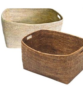 Châtelaine rattan basket