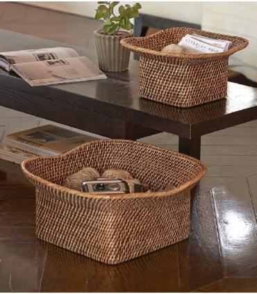 "Topi" Basket Rattan