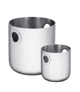 Champagne cooler & ice bucket set