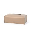 Soft rectangular tissue box