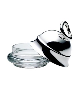 "Vertigo" butter dish by Christofle