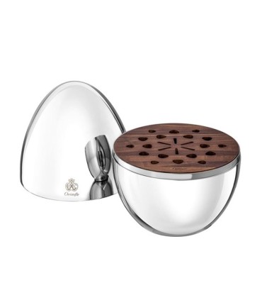 "Mood" 24-piece silverplated cutlery set in egg case by Christofle