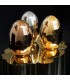 "Mood" 24-piece gilded cutlery set in egg case by Christofle