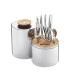 "Essentiel" cutlery set in design box by Christofle