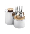 "Essentiel" cutlery set in design box by Christofle