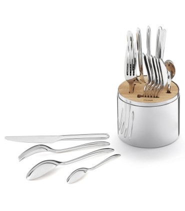 "Essentiel" cutlery set in design box by Christofle