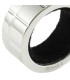 "Graphik" wine drop ring by Christofle