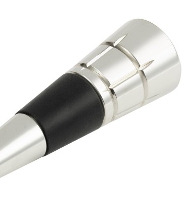 "Graphik" bottle stopper by Christofle