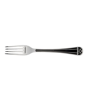 "Talisman" black, dinner fork