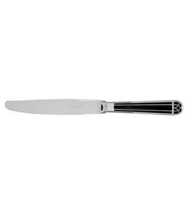 "Talisman" black, dinner knife