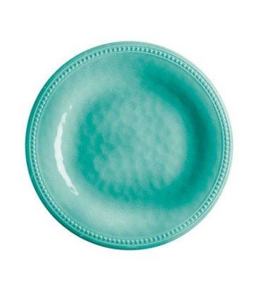Aqua melamine tableware dinnet set