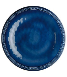 MELAMINE TABLEWARE FLAT BLUE (6PCS)