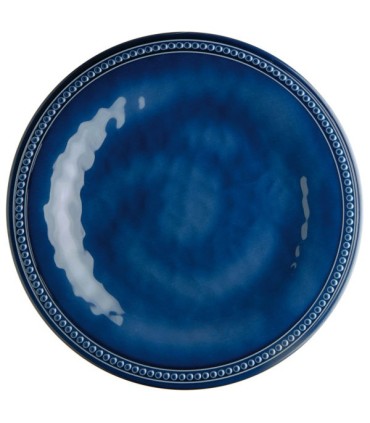 MELAMINE TABLEWARE FLAT BLUE (6PCS)