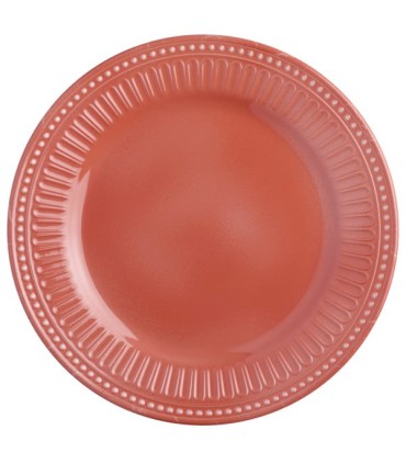 MELAMINE TABLEWARE FLAT SERENITY CORAL (6 PCS)