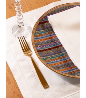 Hemstich & pipping dinner set