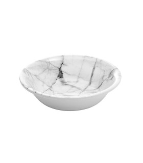 "Moreschina" melamine salad/cereal bowl, white