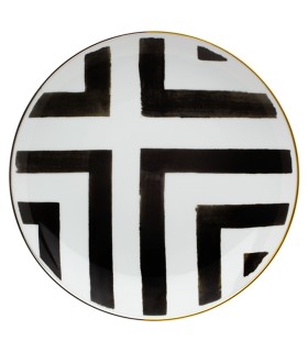 "Sol Y Sombra" dinner plate