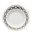 "Catene Nero" deep plate