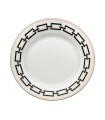 "Catene Nero" dessert plate