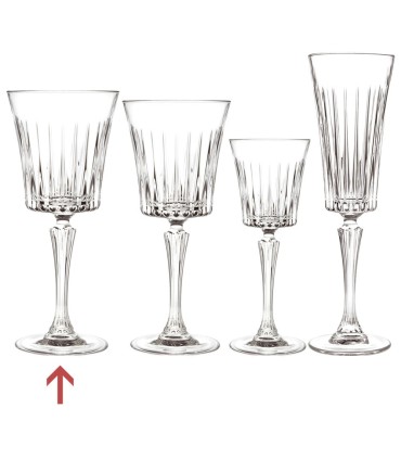 Timeless wine glass