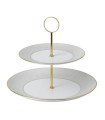 Arris 2 tiers cake stand