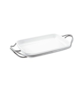 New Living holder with rectangular dish