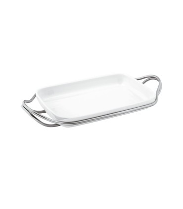 New Living holder with rectangular dish