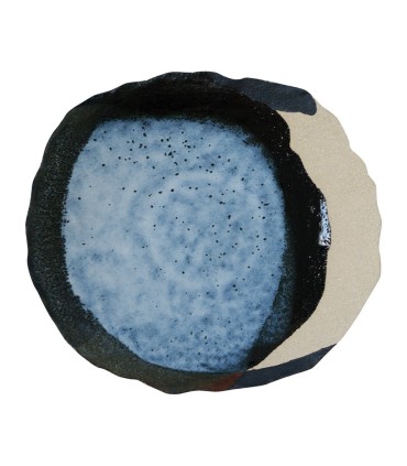 "Wabi" dinner plate - River