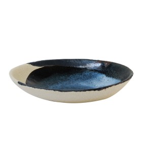 "Wabi" oval bowl - River