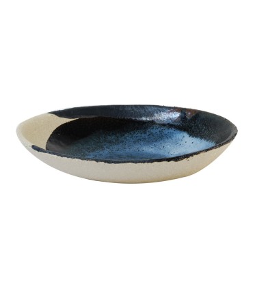 "Wabi" oval bowl - River