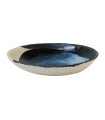 "Wabi" oval bowl - River