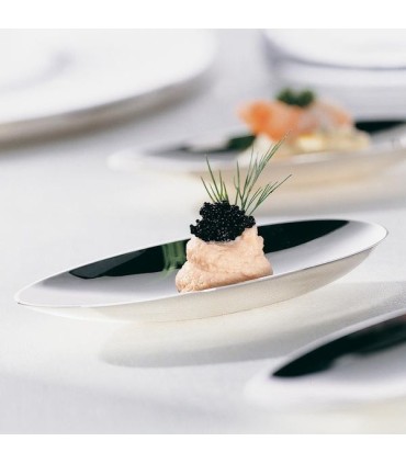 Appetizer spoon - silverplated