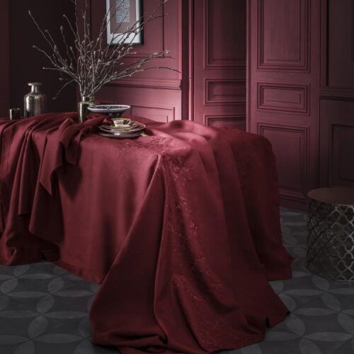 alexandre turpault linge de table nappe saisons ambiance cranberry